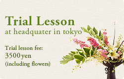 Trial Lesson at headquater in tokyo